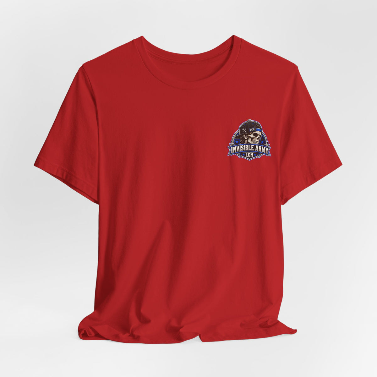 Line Cook Nation Invisible Army Tee — Ghost