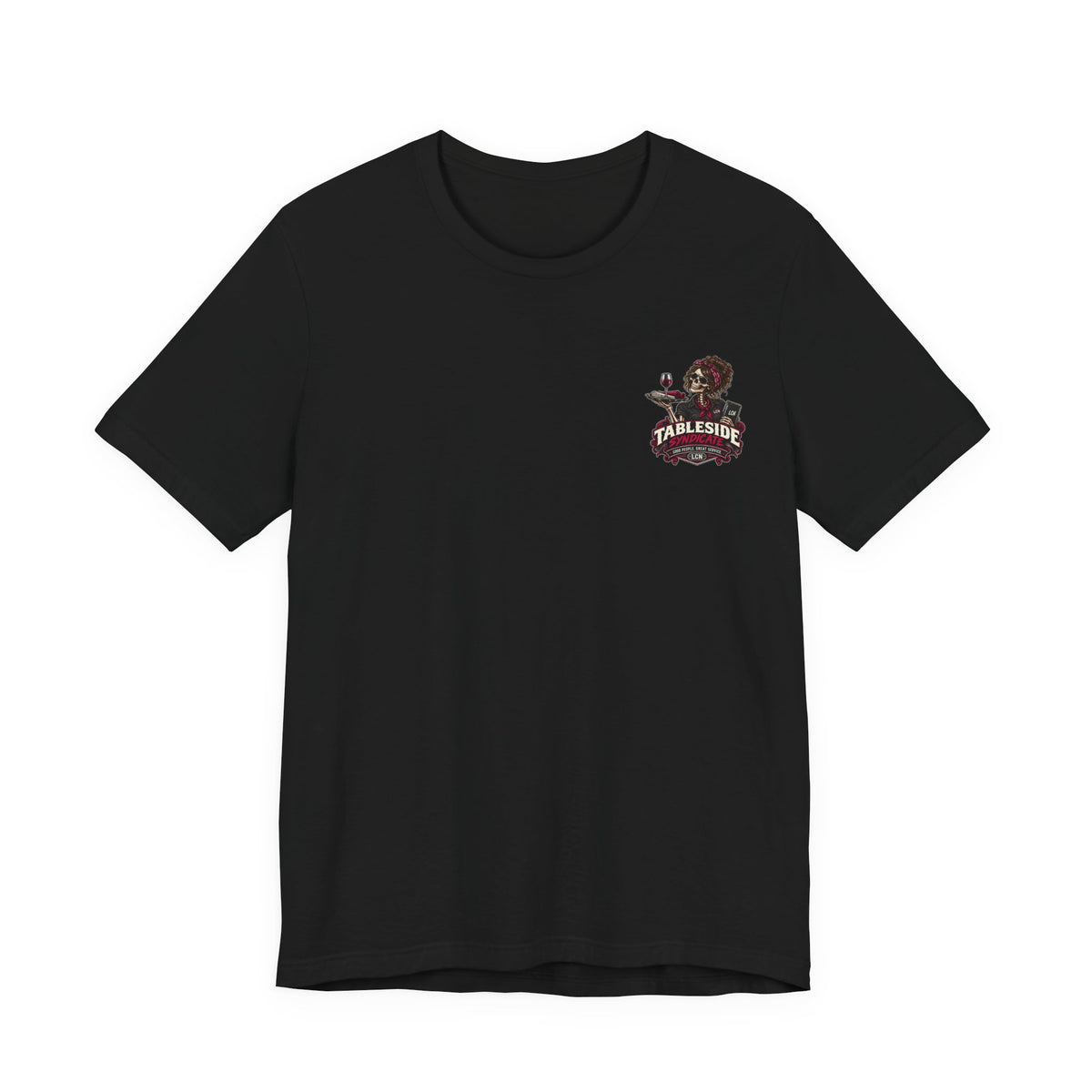 Tableside Syndicate Tee — "I'll Ask the Kitchen" Restaurant Server Shirt