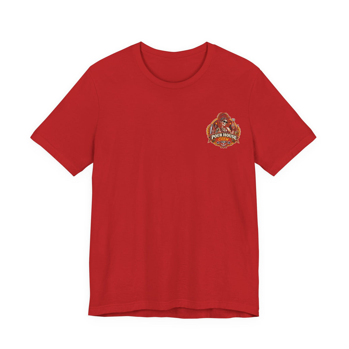 Pour House Crew T-Shirt — 'Shake Pour Repeat' Bartender Bar Tee