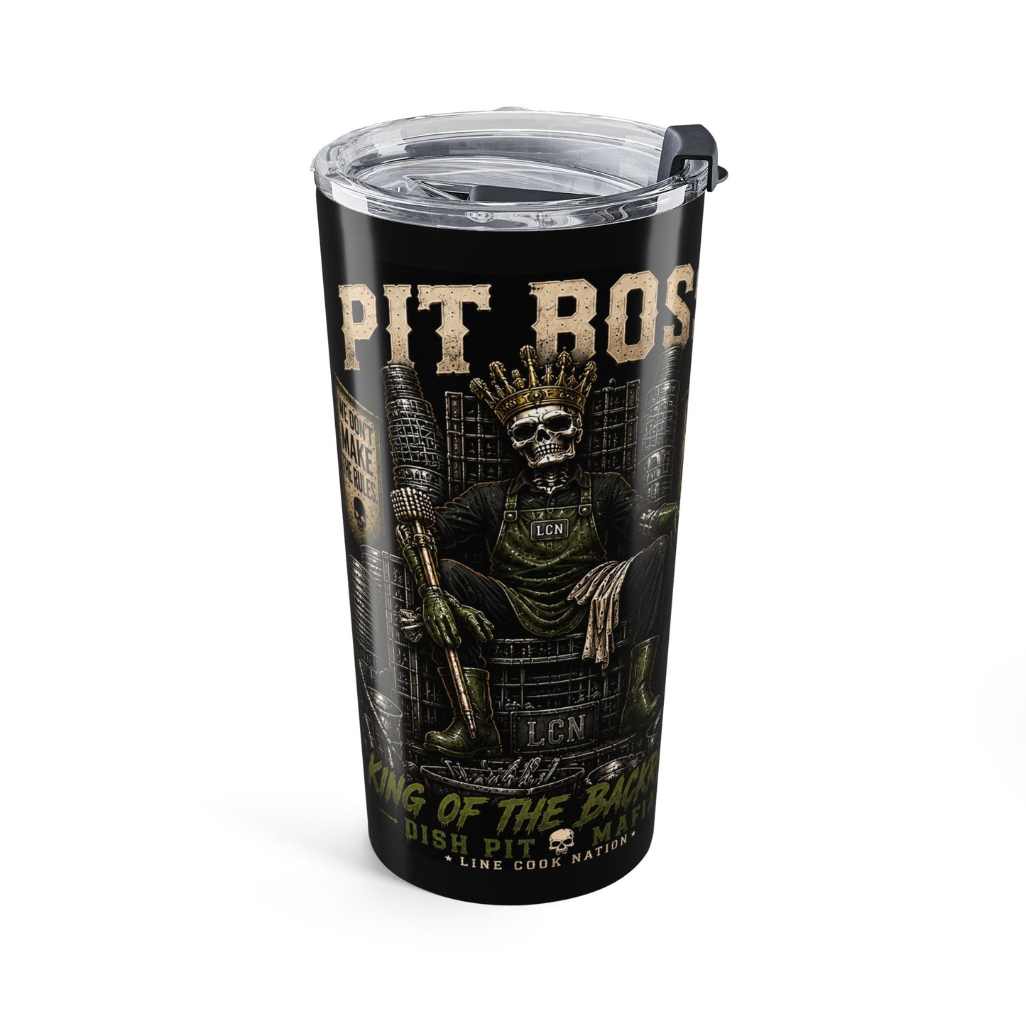 Dishwasher Crime Boss 20oz Tumbler —   Kitchen Drinkware
