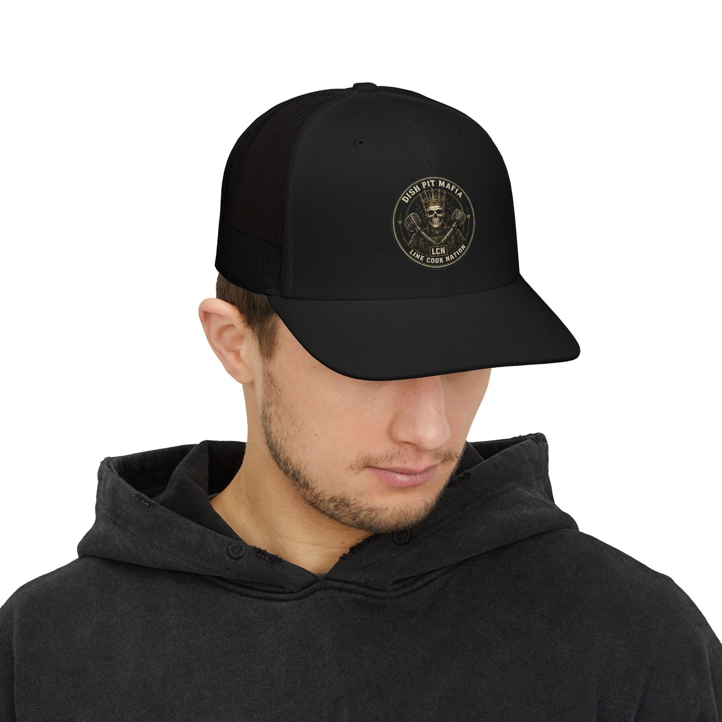 Dish Room King Snapback Trucker Cap