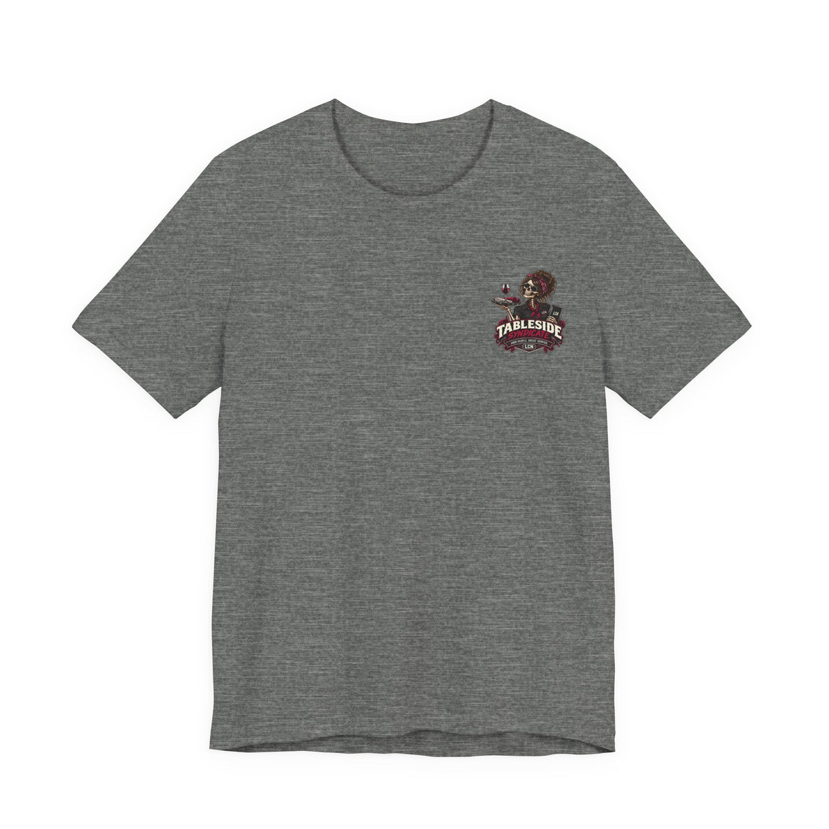 Tableside Syndicate Tee — "I'll Ask the Kitchen" Restaurant Server Shirt
