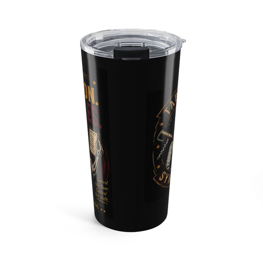 Server Rules 20oz Tumbler — 'For the server who knows their rules'