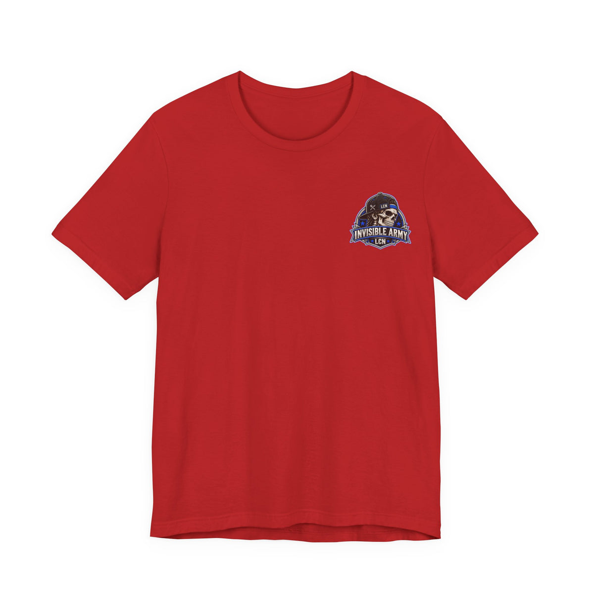 Line Cook Nation Invisible Army Tee — Ghost