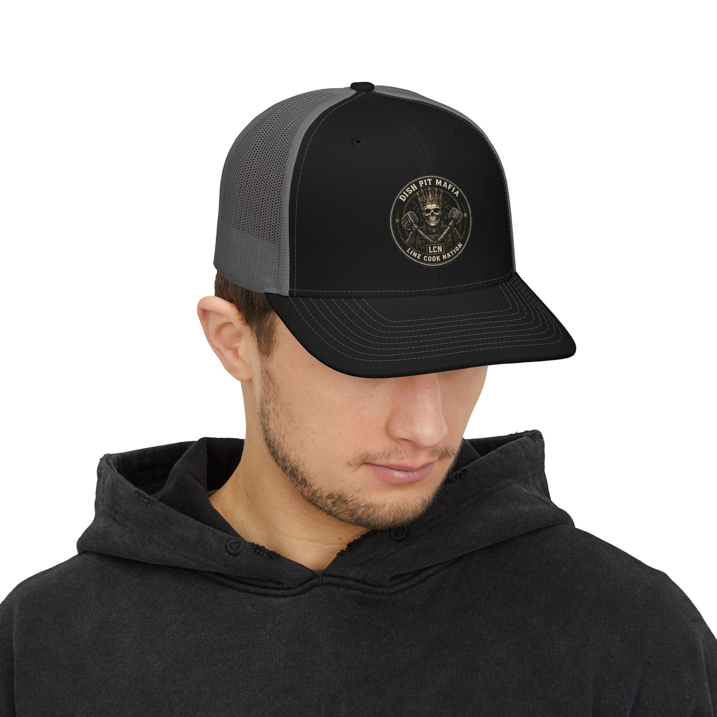 Dish Room King Snapback Trucker Cap