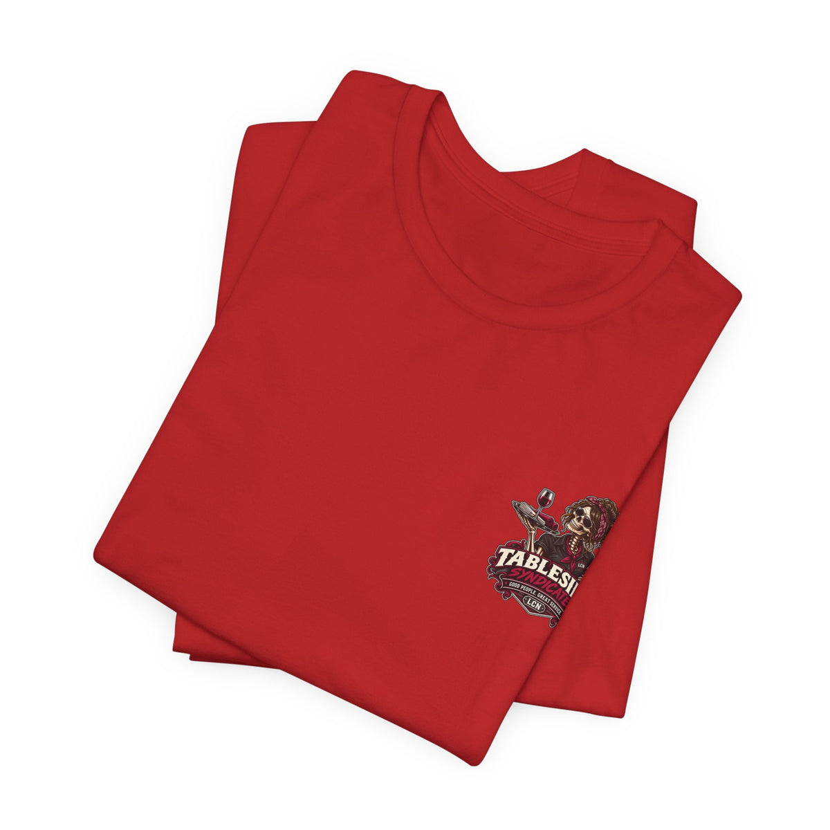 Tableside Syndicate Tee — "I'll Ask the Kitchen" Restaurant Server Shirt