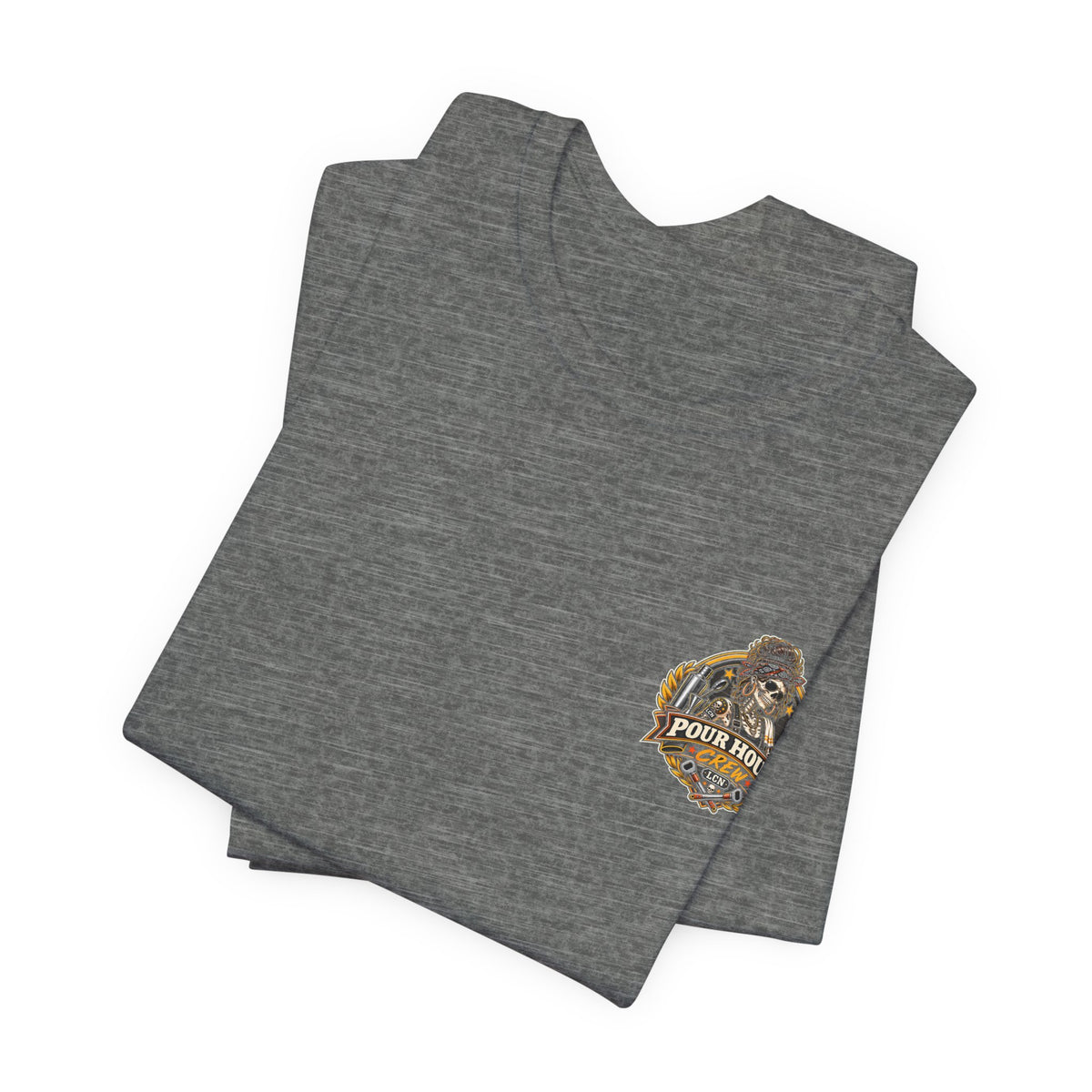 Pour House Crew T-Shirt — 'Shake Pour Repeat' Bartender Bar Tee