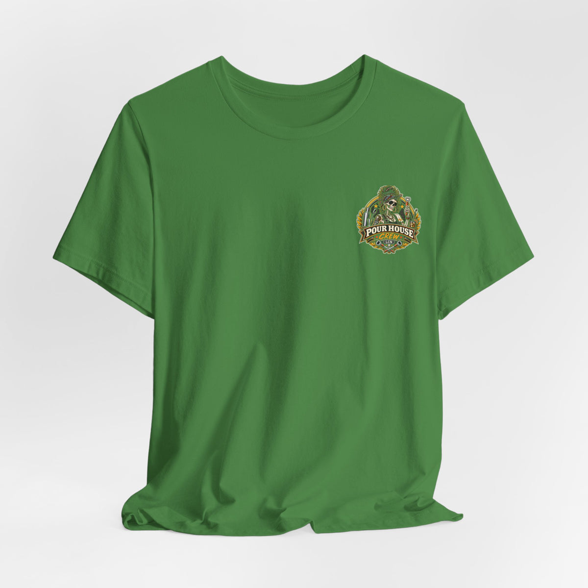 Pour House Crew T-Shirt — 'Shake Pour Repeat' Bartender Bar Tee