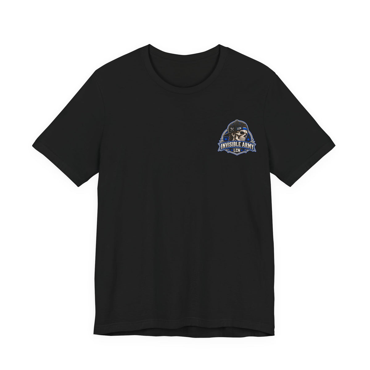 Line Cook Nation Invisible Army Tee — Ghost
