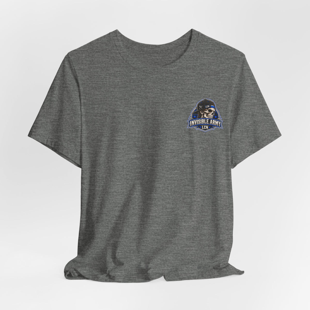 Line Cook Nation Invisible Army Tee — Ghost