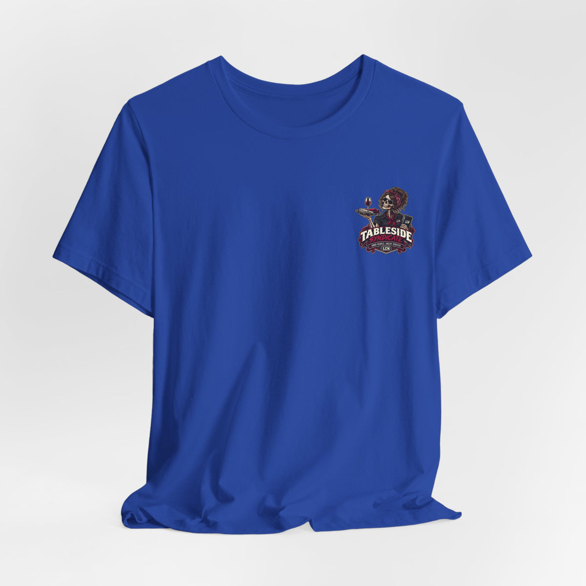 Tableside Syndicate Tee — "I'll Ask the Kitchen" Restaurant Server Shirt