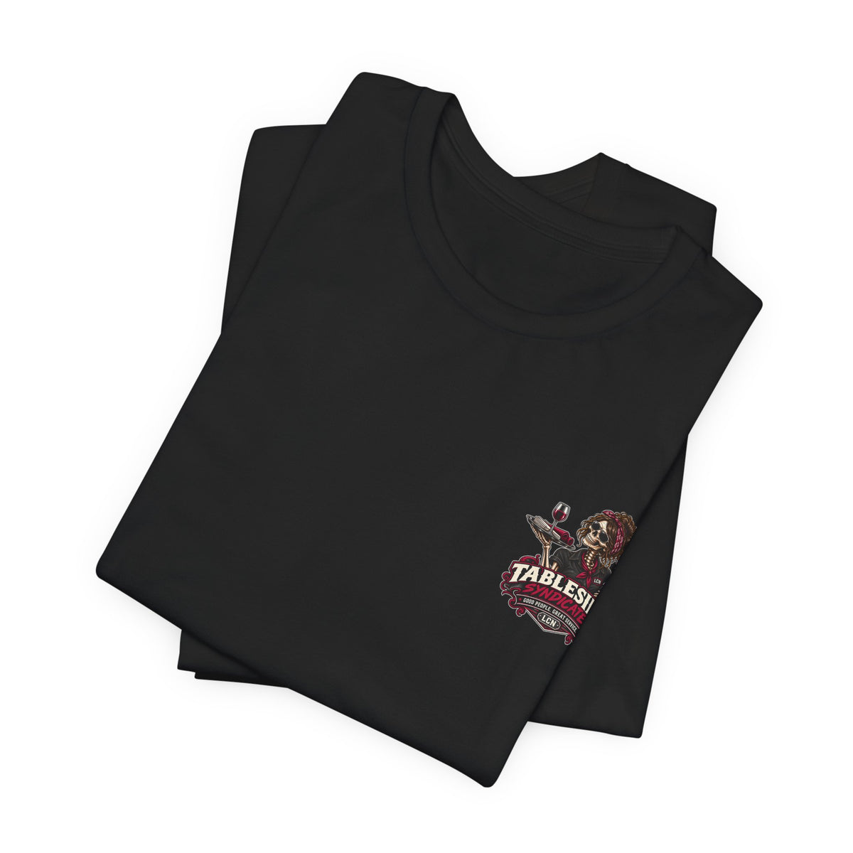 Tableside Syndicate Tee — "I'll Ask the Kitchen" Restaurant Server Shirt
